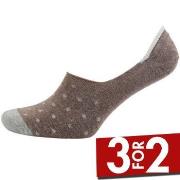 Amanda Christensen Strømper True Dot Invisible Sock Mørkbrun  Str 43/4...
