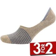 Amanda Christensen Strømper True Stripe Invisible Sock Lysbrun  Str 43...
