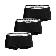 Björn Borg Truser 3P Everyday Cotton Boxer Shorts Svart/Hvit bomull Me...