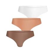 Björn Borg Truser 3P Invisible Thong Mixed X-Small Dame