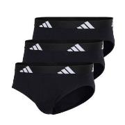 adidas 3P Active Flex Cotton Brief Svart bomull X-Large Herre