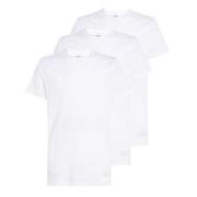 Calvin Klein 3P Crew Neck T-Shirt Hvit bomull X-Large Herre