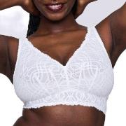 PrimaDonna BH Salerno Wireless Bralette Benhvit F 85 Dame