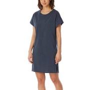 Schiesser Casual Nightwear Short Sleepshirt Mørkgrå  bomull 48 Dame