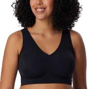 Schiesser BH Invisible Soft Bralette Svart 46 Dame