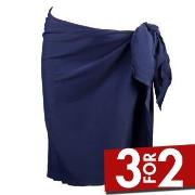 Damella Greta Basic Sarong Turkis One Size Dame