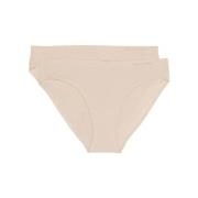 Marc O Polo Elastic Briefs Truser 2P Beige Large Dame