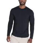 Panos Emporio Bamboo Crew Longsleve Tee Svart X-Large Herre