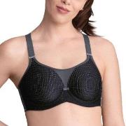 Anita BH Active Underwire Sports Bra Svart/Grå F 75 Dame