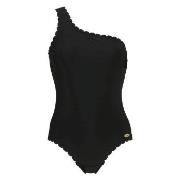Damella Alyssa Wavy Swimsuit Svart 48 Dame