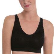 Anita Care BH Essential Lace Post Mastectomy Bralette Svart Large Dame