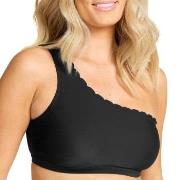 Damella Nora Wavy Bikini Top Svart 46 Dame