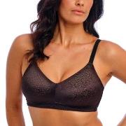 Wacoal BH Back Appeal Wire Free Bra Svart polyamid B 90 Dame
