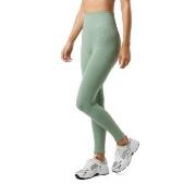 Björn Borg Studio Seamless Ribbed Tights Lysegrønn polyamid Large Dame