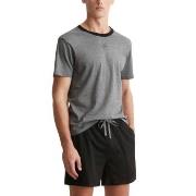 Marc O Polo Men Short Pyjama Set Svart/Grå bomull Medium Herre