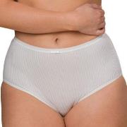 Trofe Sanna High Waist Maxi Brief Truser Benhvit X-Large Dame