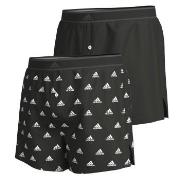 adidas 2P Active Woven Boxer Svart/Hvit bomull XX-Large Herre