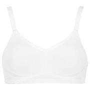 Damella BH Carla Soft Bra Hvit polyester E 70 Dame
