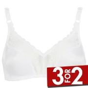 Damella BH Vera Soft Bra Hvit polyester A 85 Dame