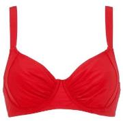 Damella Sophia Basic Underwired Bikini Bra Rød polyester C 44 Dame