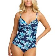 Damella Tara Swimsuit Pattern Blå Mønster 48 Dame