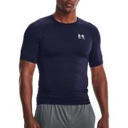 Under Armour HeatGear SS Compression Shirt Marine Large Herre