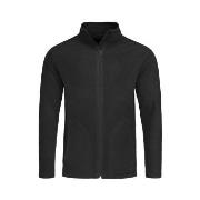 Stedman Active Fleece Jacket For Men Svart polyester 3XL Herre