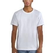 Bread and Boxers Light Weight Tee Hvit økologisk bomull Medium Herre