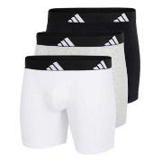 adidas 3P Active Flex Cotton Boxer Brief Hvit/Grå bomull Large Herre