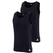 adidas 2P Active Flex Cotton Tank Top Svart bomull Small Herre