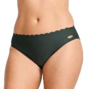 Damella Emily Wavy Bikini Brief Mørkgrørnn  42 Dame
