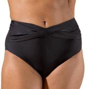 Trofe Solid C-Cut Twist Brief Svart 48 Dame