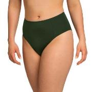 Wiki Swim Tai Highwaist Brief Mørkgrørnn  46 Dame
