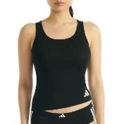 Adidas Sport Active Essentials 3 Stripes Tank Top Svart bomull Large D...