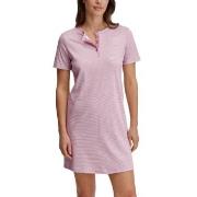 Calida Striped Dreams Sleepshirt Lyslilla bomull X-Small Dame