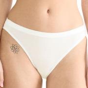 Sloggi Truser 2P GO Sense High Leg Briefs Elfenben modal Medium Dame