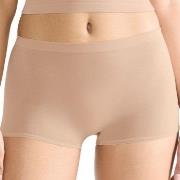 Sloggi Truser 2P GO Sense Shorts Beige modal X-Large Dame