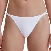 Calida Truser Sleek Skin Low Cut Tanga Brief Hvit Small Dame