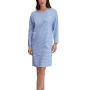 Calida Lovely Nights Long Sleeve Nightdress Lysblå bomull Large Dame