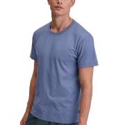 Calida Remix Basic Sleep T-shirt Blå bomull Large Herre