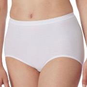 Schiesser Truser Luxury Maxi Hvit bomull 3XL Dame