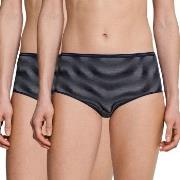 Schiesser Truser 2P Modal Essentials Midi Mørkblå Small Dame