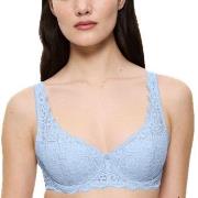 Triumph BH Amourette Wired Bra With Lace Lysblå D 90 Dame