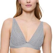 Triumph BH Aura Spotlight Plunge Bra Lysgrå C 90 Dame