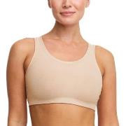 Swegmark BH Core Sports Bra Moulded Cups Beige polyamid Large Dame