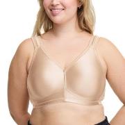 Swegmark BH Shine Soft Bra Moulded Cups Beige polyamid E 105 Dame