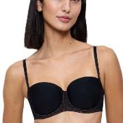 Triumph BH Signature Sheer Wired Balconette Bra Svart D 80 Dame