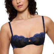 Triumph BH Comfort Glam Wired Balconette Bra Svart D 70 Dame