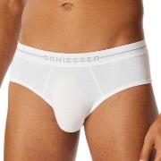 Schiesser 2P Cotton Flex Rio Briefs Hvit bomull 3XL Herre