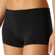 Schiesser Truser Unique Cotton Boyshort Svart bomull 3XL Dame